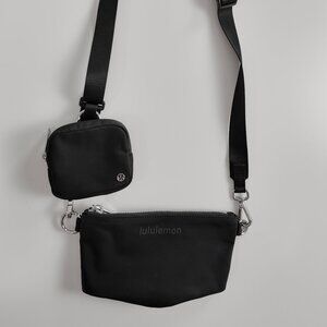 Lululemon Dual-Pouch Sling Bag